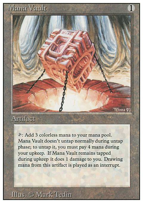 Featured card: Mana Vault