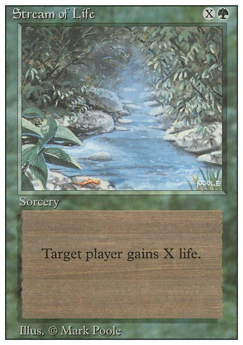 Featured card: Stream of Life