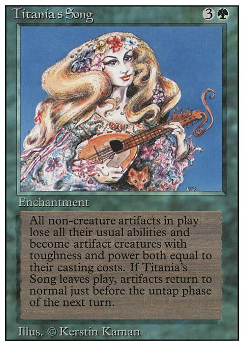 Featured card: Titania's Song