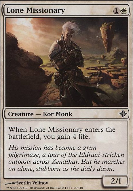 Featured card: Lone Missionary