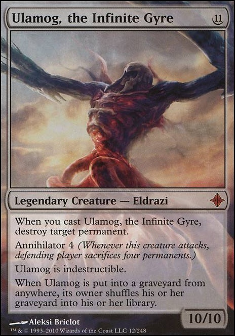 Featured card: Ulamog, the Infinite Gyre
