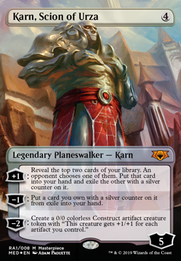 Featured card: Karn, Scion of Urza