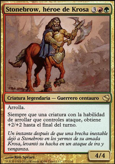 Commander: Stonebrow, Krosan Hero