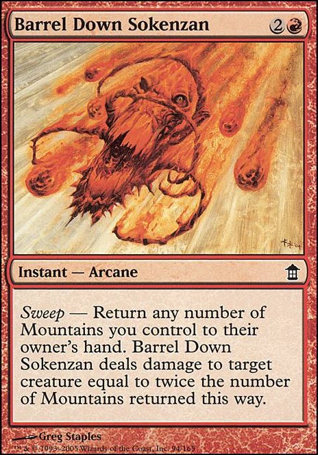 Featured card: Barrel Down Sokenzan