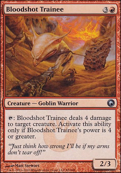 Featured card: Bloodshot Trainee