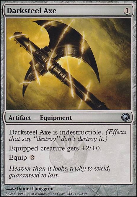 Featured card: Darksteel Axe