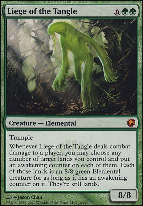 Featured card: Liege of the Tangle