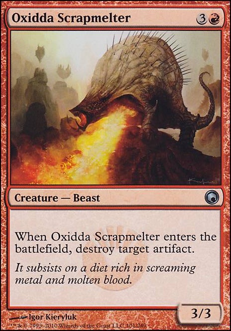 Featured card: Oxidda Scrapmelter