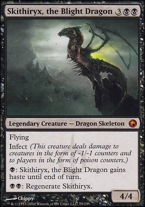Skithiryx, the Blight Dragon feature for EDH Skithiryx, the Blighted Dragon