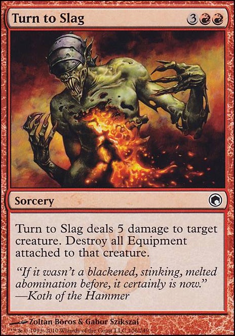 Featured card: Turn to Slag