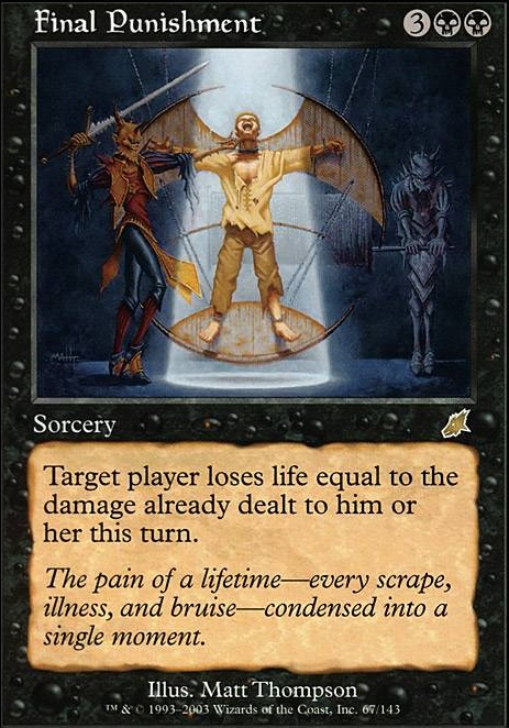 Featured card: Final Punishment