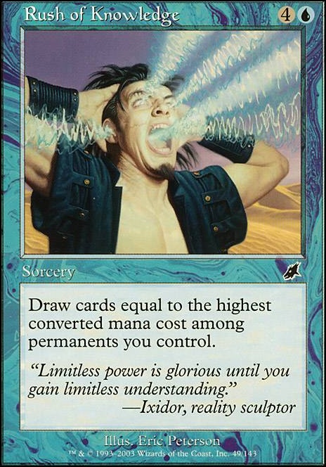 Featured card: Rush of Knowledge