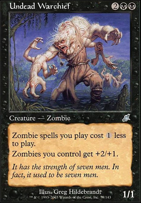 Featured card: Undead Warchief