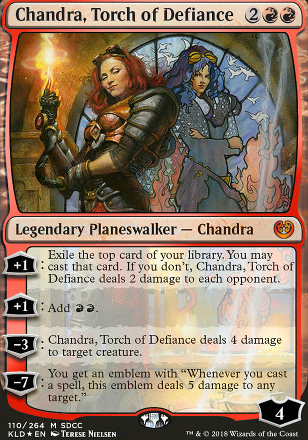 Featured card: Chandra, Torch of Defiance