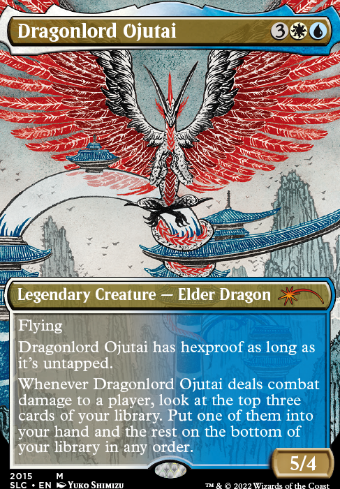 Dragonlord Ojutai feature for Tiamat v1