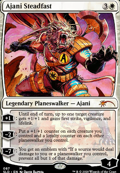 Commander: Ajani Steadfast