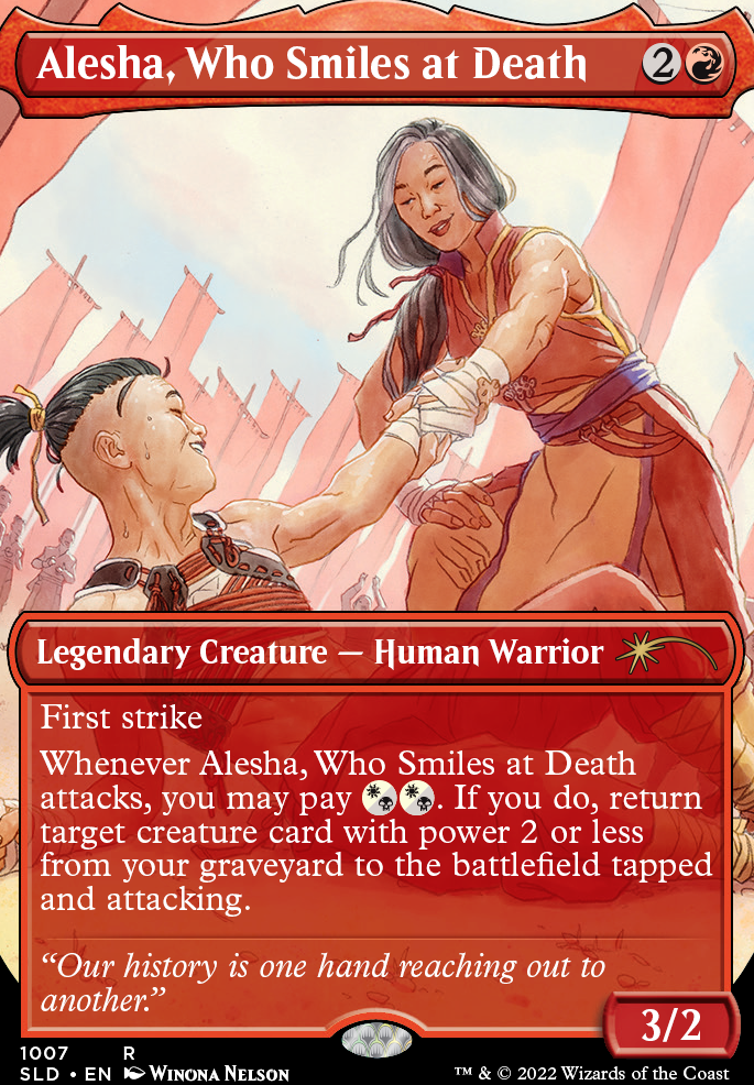 Alesha, Who Smiles at Death feature for Alesha, Who Smiles at Death