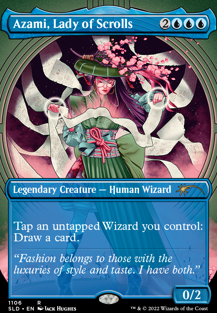 Azami, Lady of Scrolls feature for Wizards!?!