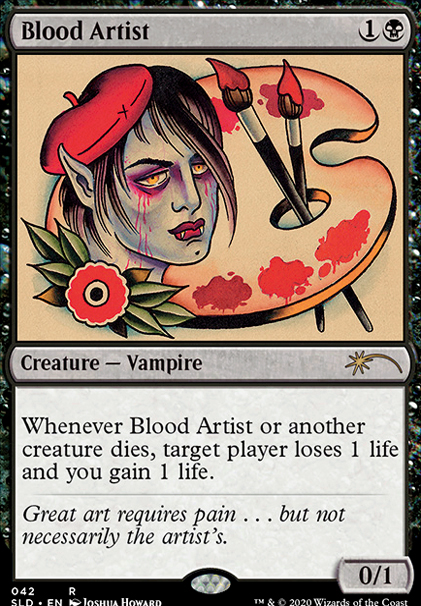 Featured card: Blood Artist