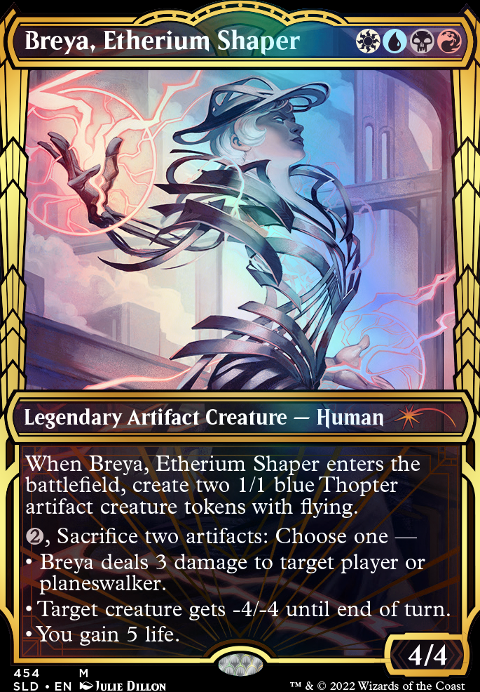 Breya, Etherium Shaper feature for Breya, Etherium Shaper Commander Deck (2022-05-03)