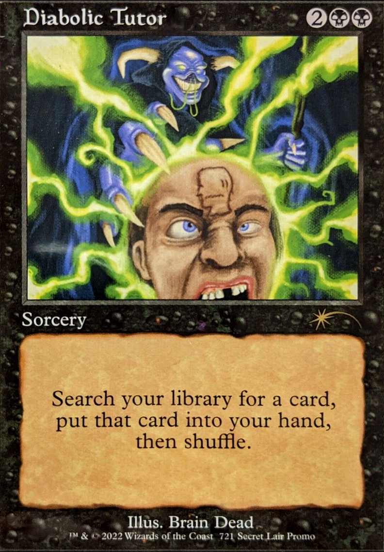 Featured card: Diabolic Tutor