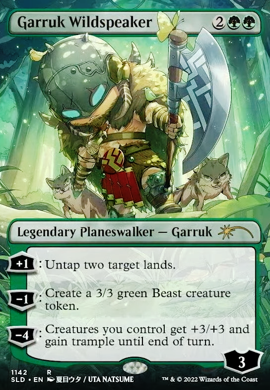 Garruk Wildspeaker feature for Oops All Garruk