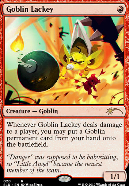 Featured card: Goblin Lackey