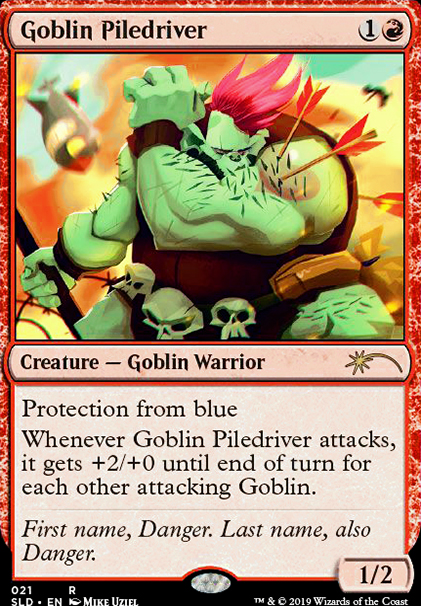 Featured card: Goblin Piledriver