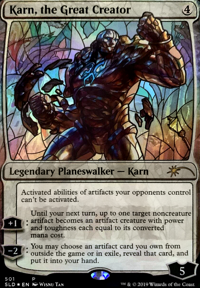Featured card: Karn, the Great Creator
