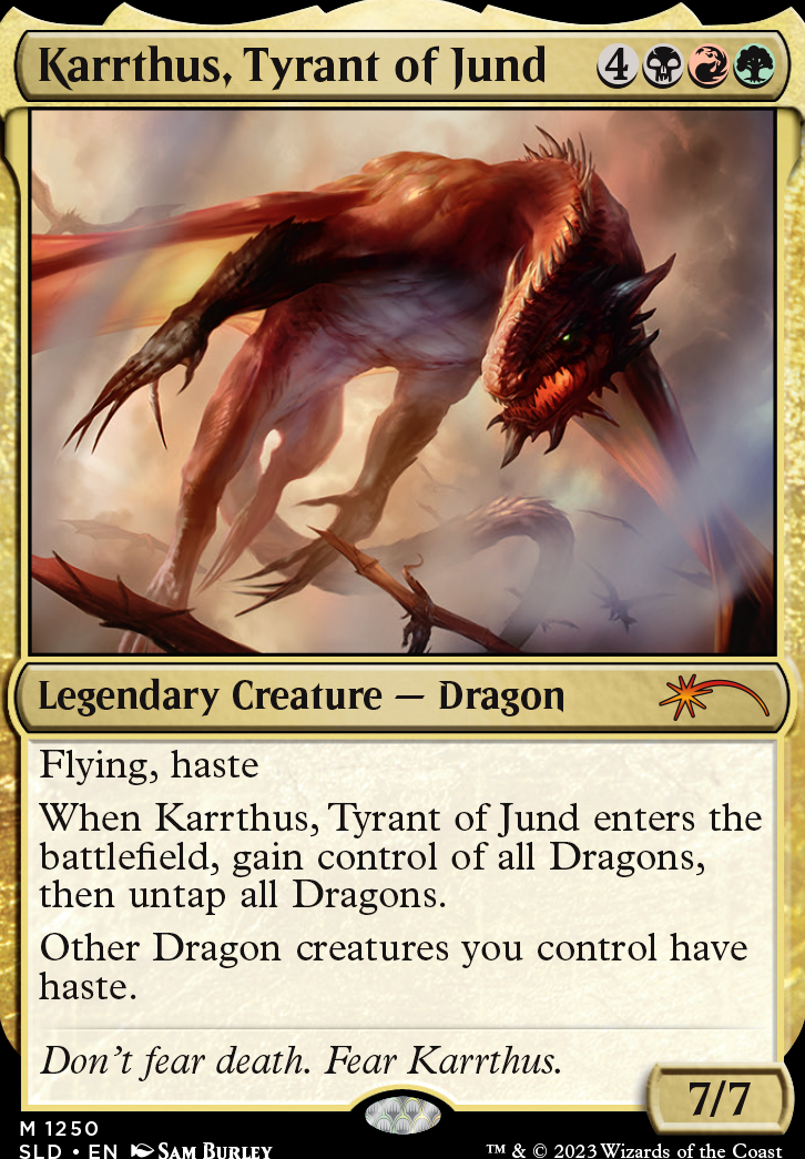 Commander: Karrthus, Tyrant of Jund