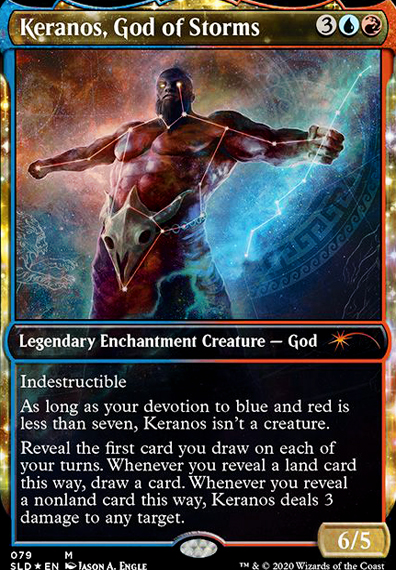 Keranos, God of Storms feature for Animar Draw