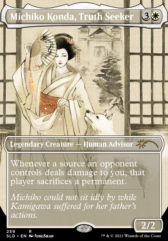 Featured card: Michiko Konda, Truth Seeker