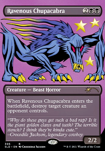 Ravenous Chupacabra feature for Prismatic Black