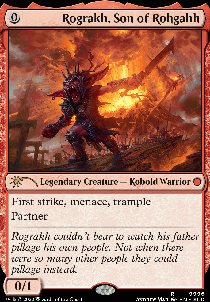 Featured card: Rograkh, Son of Rohgahh