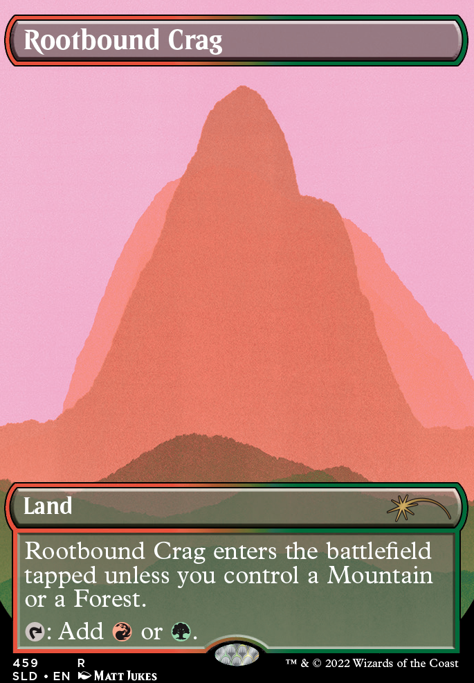 Featured card: Rootbound Crag