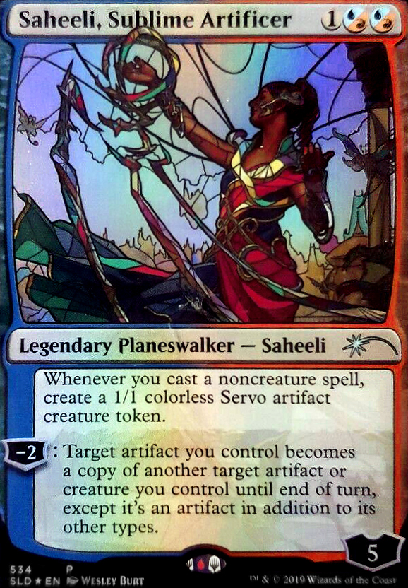 Featured card: Saheeli, Sublime Artificer