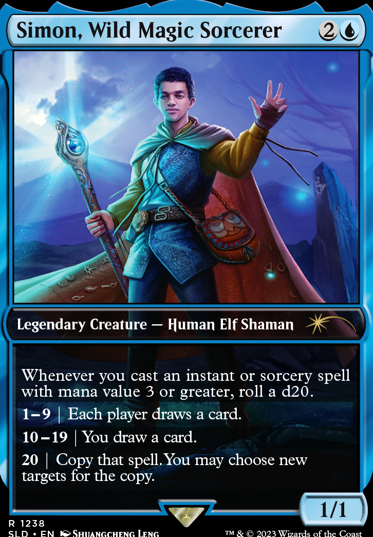 Featured card: Simon, Wild Magic Sorcerer