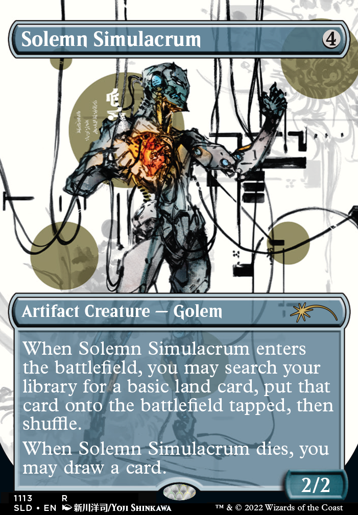 Featured card: Solemn Simulacrum