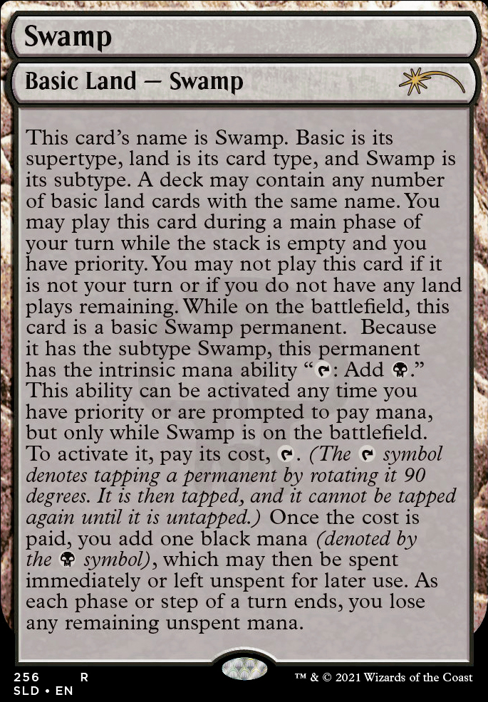 Swamp feature for Mono black Vampire Tribal Deck (lifegain)