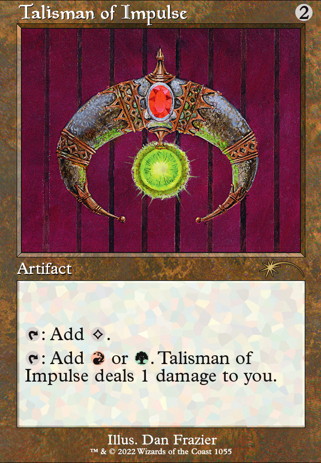 Featured card: Talisman of Impulse