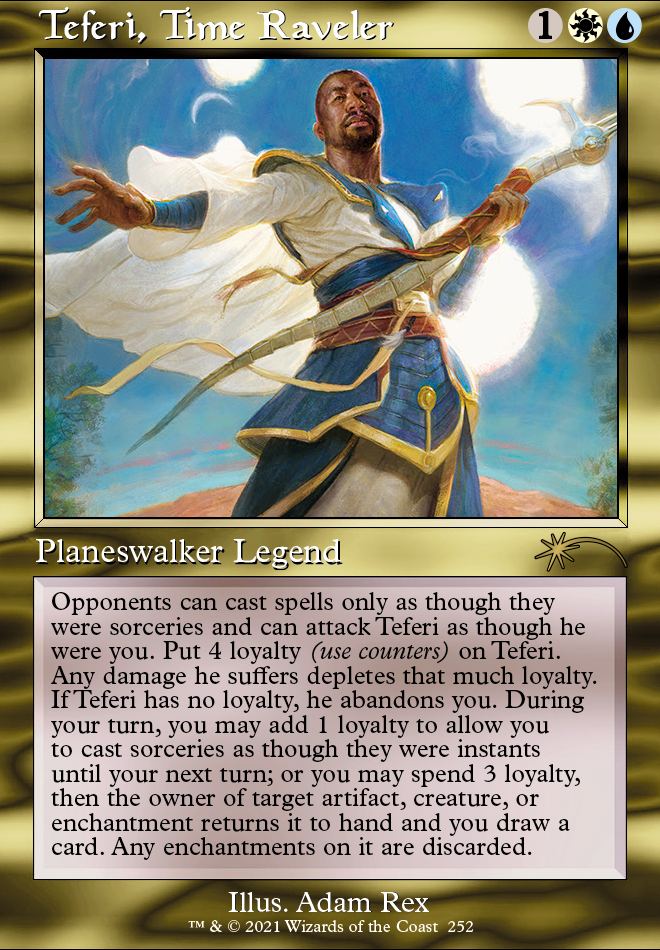 Featured card: Teferi, Time Raveler