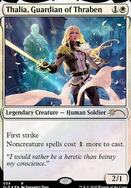 Featured card: Thalia, Guardian of Thraben