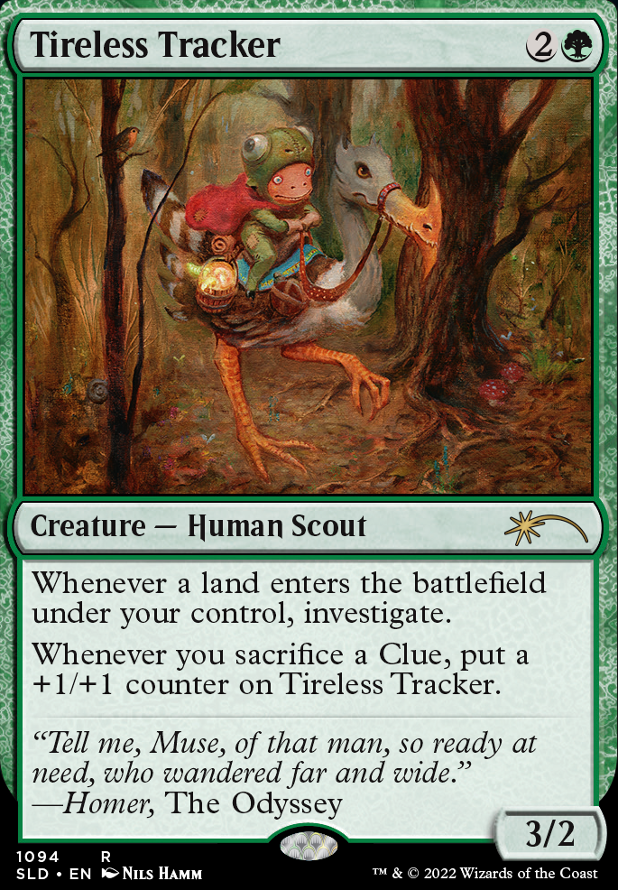 Featured card: Tireless Tracker