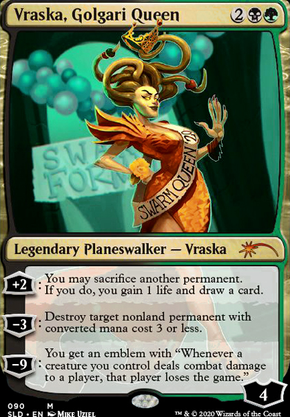 Vraska, Golgari Queen feature for The Mind Blowers