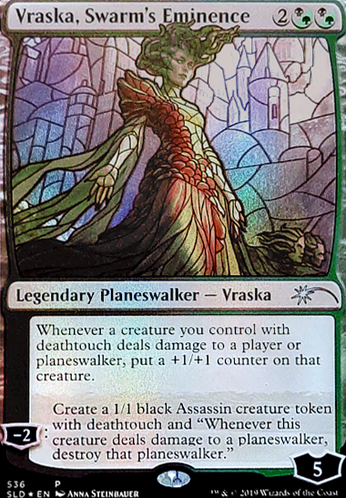 Vraska, Swarm's Eminence feature for Snakes...Why did it have to be SNAKES?!
