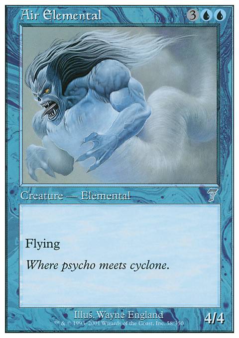Featured card: Air Elemental
