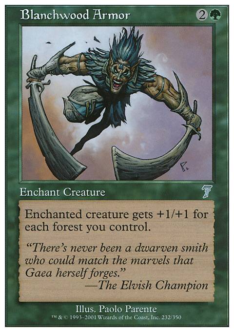 Featured card: Blanchwood Armor