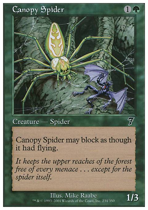Featured card: Canopy Spider