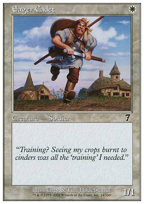 Featured card: Eager Cadet