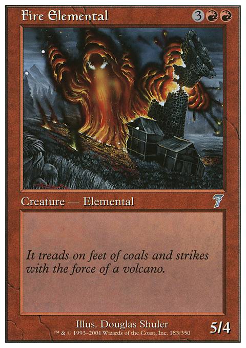 Featured card: Fire Elemental